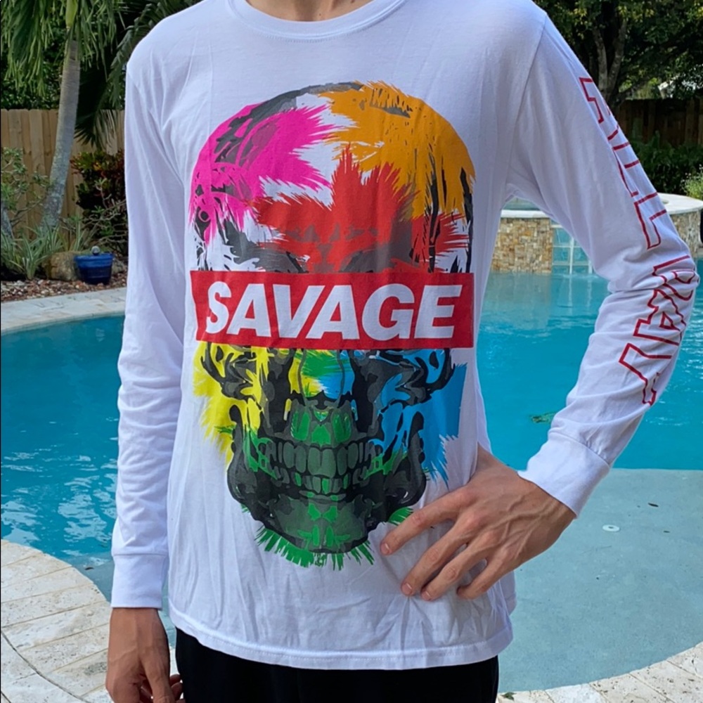 Savage long sleeve shirt-tried on & never worn